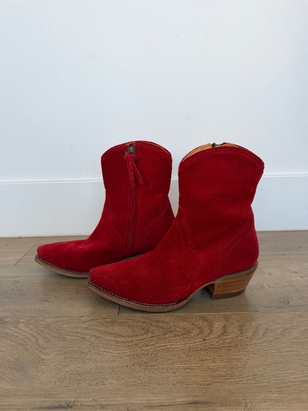 Tecovas Red Booties